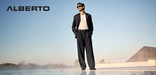 Alberto Herrenmode Frühjahr/Sommer 2026 Modehaus Schmiederer in Achern