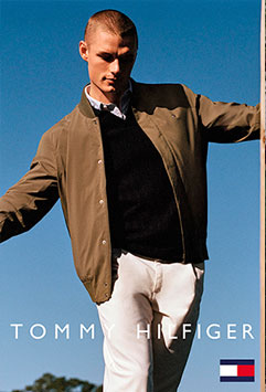 Abbildung TOMMY HILFIGER Herrenkollektion Herbst Winter 2024 Modehaus Schmiederer Achern