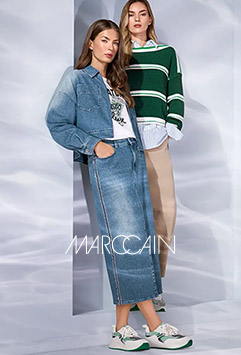 Abbildung MARC CAIN Damenmode neue Kollektion Frühjahr/Sommer 2026 bei Modehaus Schmiederer